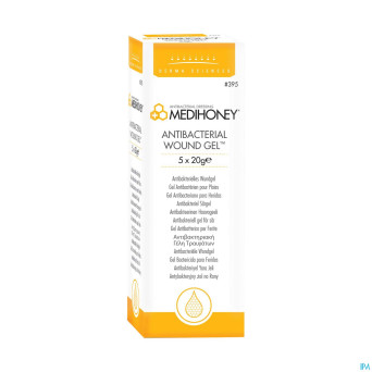 Medihoney gel a/bact pour plaies    tube  5x20g