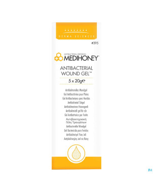 Medihoney gel a/bact pour plaies    tube  5x20g