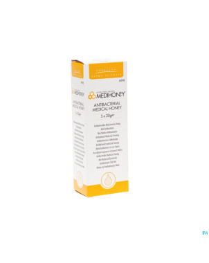 Medihoney miel antibacterien gel    tube 5x20g