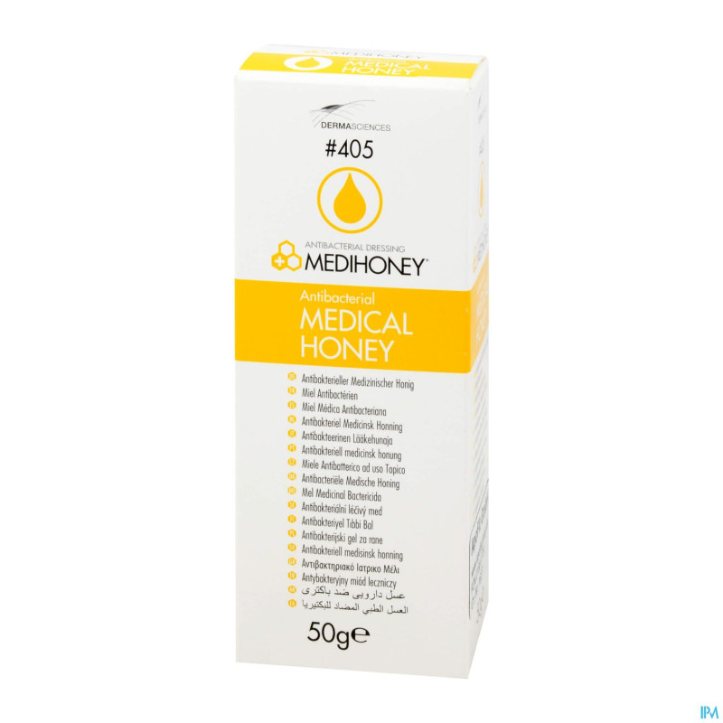 Medihoney miel antibacterien gel    tube 1x50g