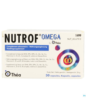 Nutrof omega suppl.alim.yeux caps 30 rempl.2580538