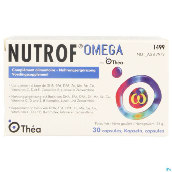 Nutrof omega suppl.alim.yeux caps 30 rempl.2580538