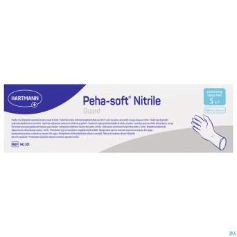 Peha soft gants nitrile guard s 100 9422014