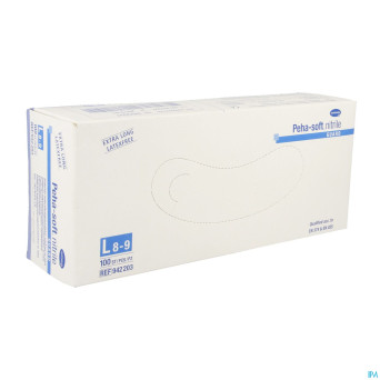 Peha soft gants nitrile guard l 100 9422034