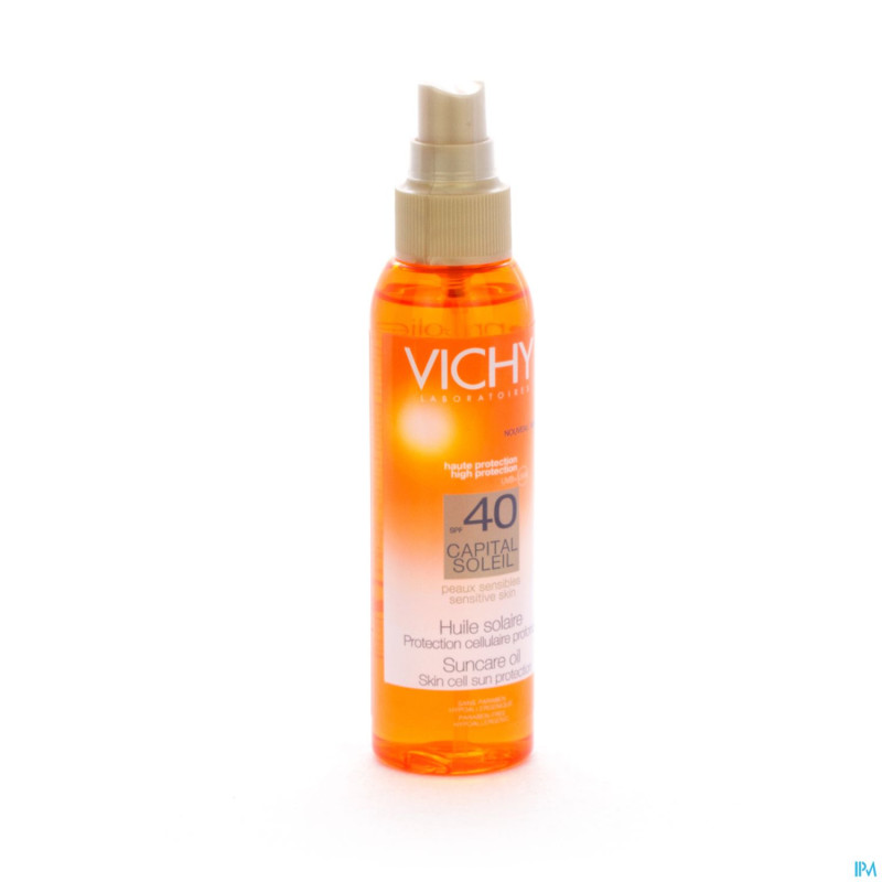 Vichy cap sol ip40 huile solaire 125ml