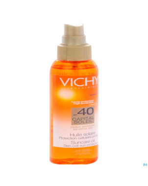 Vichy cap sol ip40 huile solaire 125ml