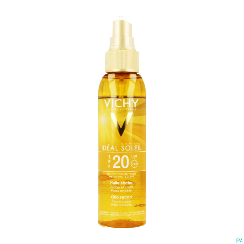 Vichy cap sol ip20 huile solaire 125ml