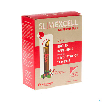 Slimexcell raffermissant unicadoses 10