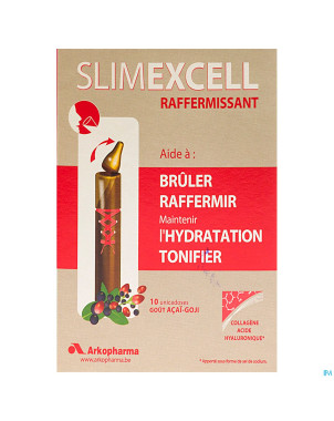 Slimexcell raffermissant unicadoses 10