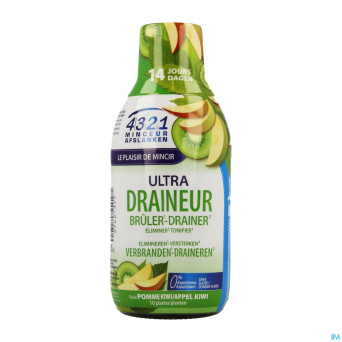 4321 ultra draineur pomme-kiwi 280ml