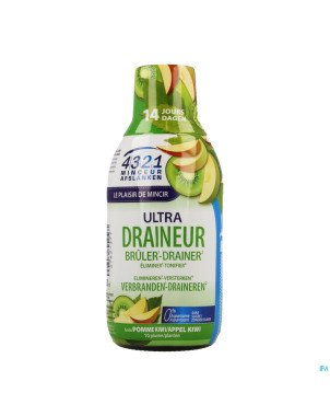 4321 ultra draineur pomme-kiwi 280ml
