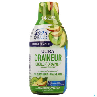 4321 ultra draineur pomme-kiwi 280ml