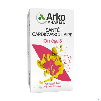 Arkogelules omega 3 origine marine 60 rempl.643668