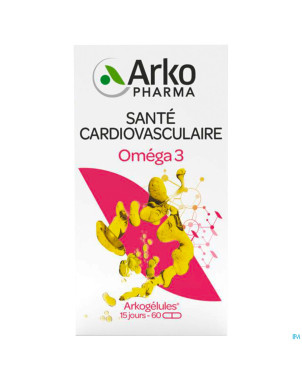 Arkogelules omega 3 origine marine 60 rempl.643668