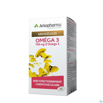 Arkogelules omega 3 origine marine 60 rempl.643668