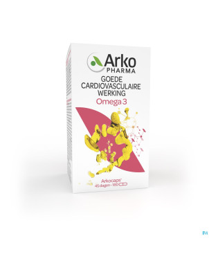 Arkogelules omega 3 origine marine    180