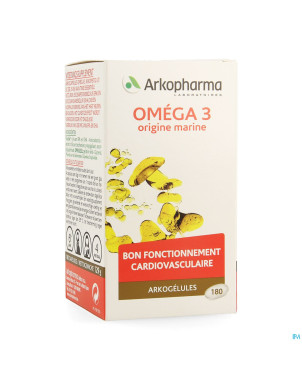 Arkogelules omega 3 origine marine    180
