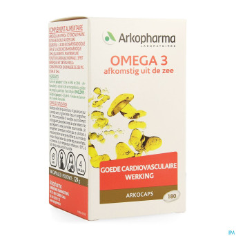 Arkogelules omega 3 origine marine    180