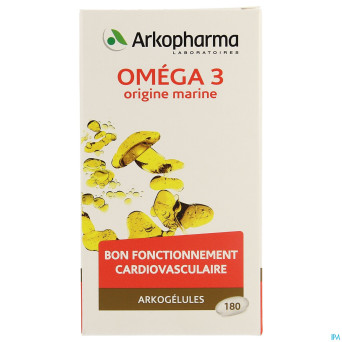 Arkogelules omega 3 origine marine    180
