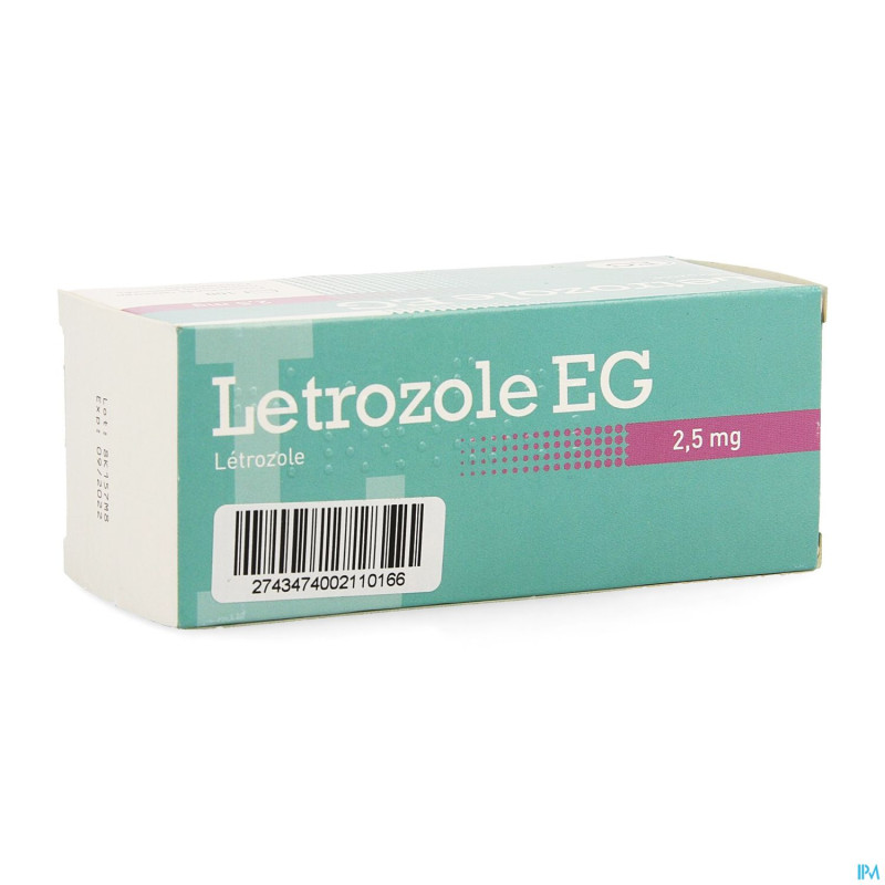 Letrozole eg 2,5mg comp 100