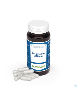 L carnosine 200mg   caps 60 bonusan
