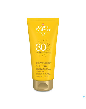 Widmer sun all day 30 n/parf    tube 200ml