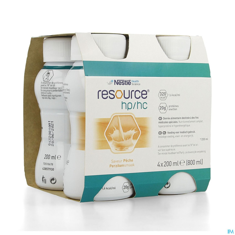 Resource hp hc peche    bouteille 4x200ml