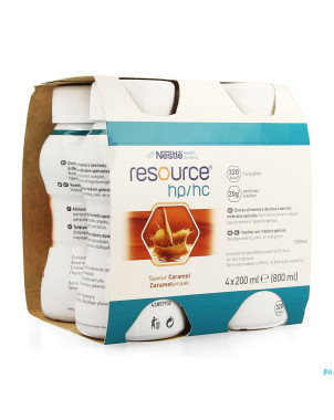 Resource hp hc caramel  bouteille 4x200ml