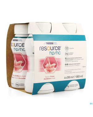 Resource hp hc fraise   bouteille 4x200ml