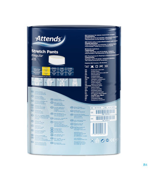 Attends stretch pant regular small 15