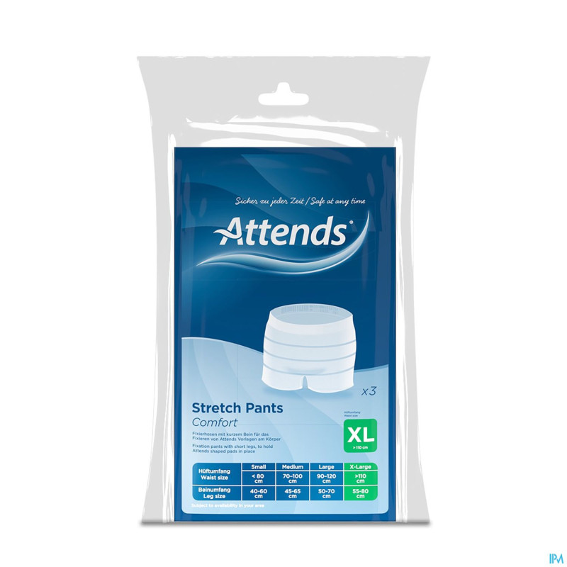 Attends stretch pant comfort xl 3