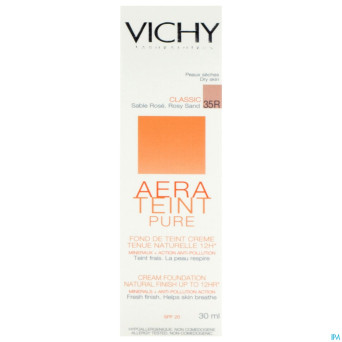 Vichy fdt aera teint pure creme 35r 30ml