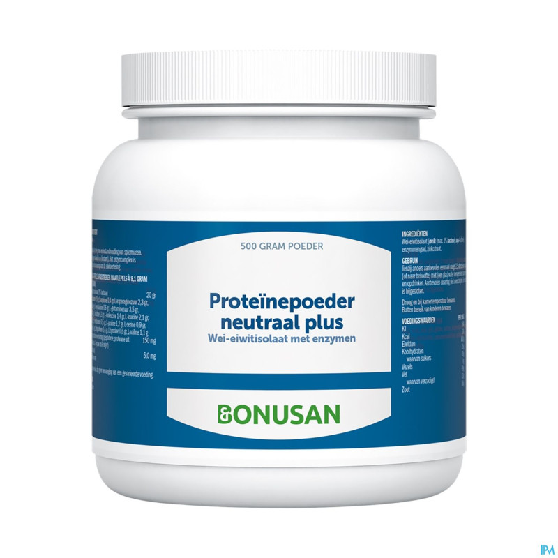 Proteine poudre neutre    500g bonusan