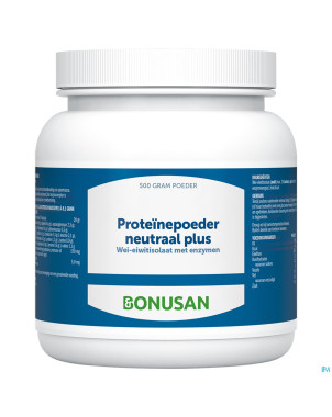 Proteine poudre neutre    500g bonusan