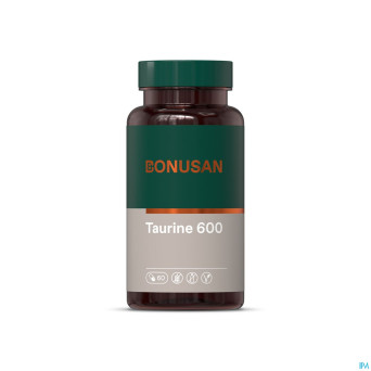 Taurine 600mg    caps 60 bonusan