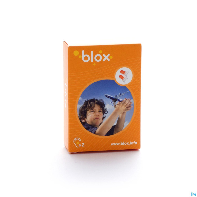 Blox avion enfant 1 paire prot.auditive a/pression