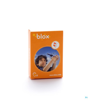 Blox avion enfant 1 paire prot.auditive a/pression