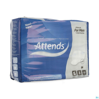 Attends for men shield 3 lange incontinance 14