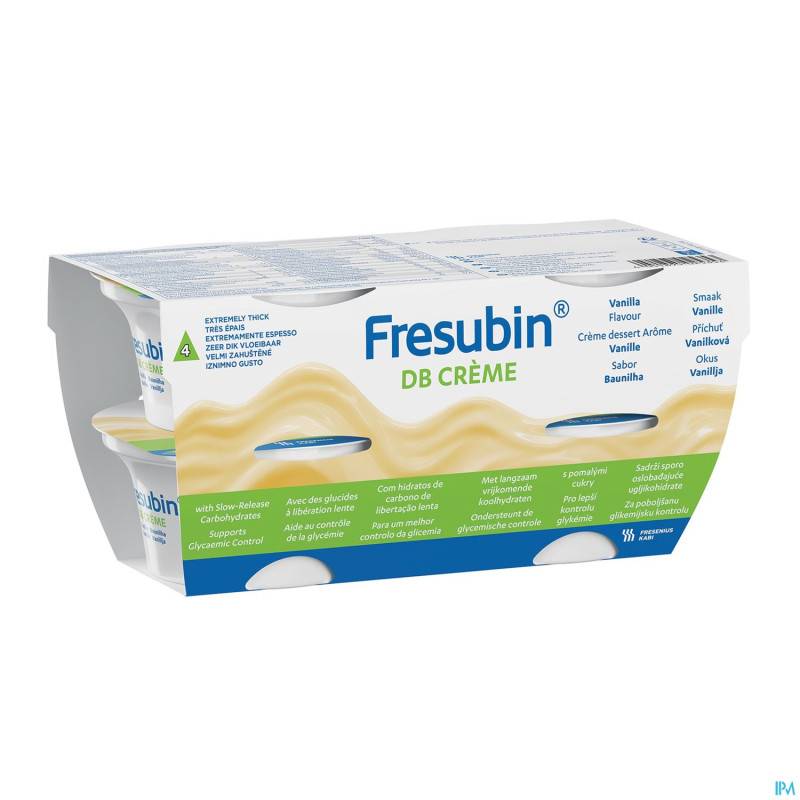 Fresubin db creme vanille    pot 4x125g