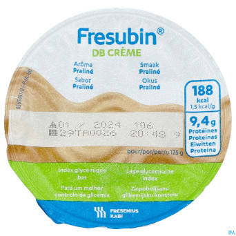 Fresubin db creme praline    pot 4x125g