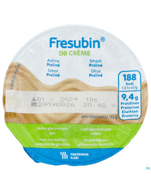 Fresubin db creme praline    pot 4x125g