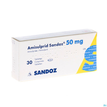 Amisulprid sandoz  50 mg tabl  30