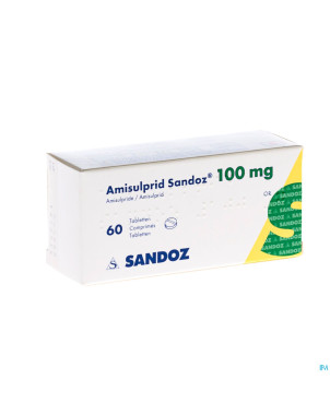 Amisulprid sandoz 100 mg tabl  60