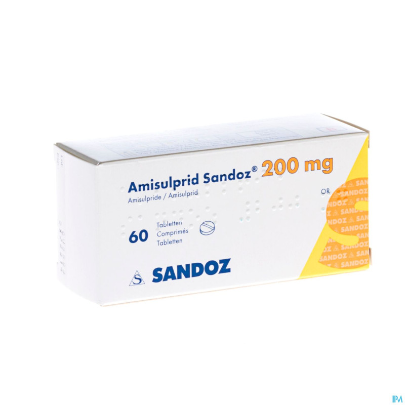 Amisulprid sandoz 200 mg tabl  60
