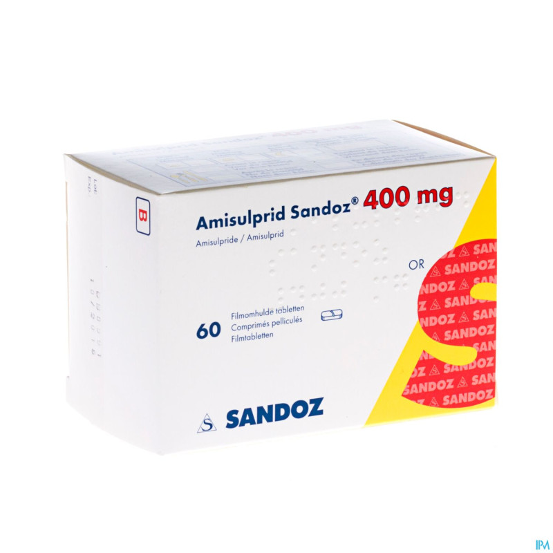 Amisulprid sandoz 400 mg tabl  60