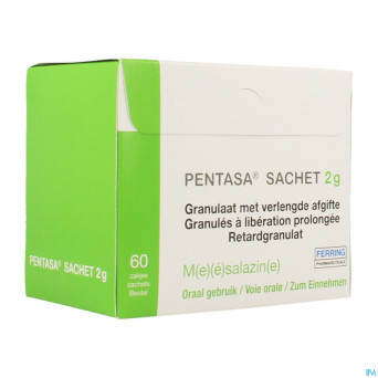 Pentasa sach gran  60 x 2 g