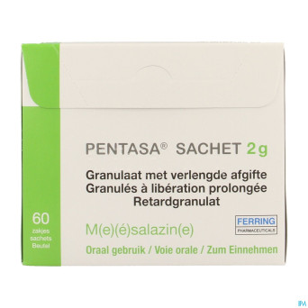 Pentasa sach gran  60 x 2 g