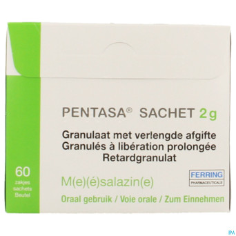 Pentasa sach gran  60 x 2 g