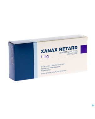Xanax retard pi pharma comp 30x1,00mg pip