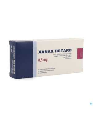Xanax retard pi pharma comp 30x0,50mg pip